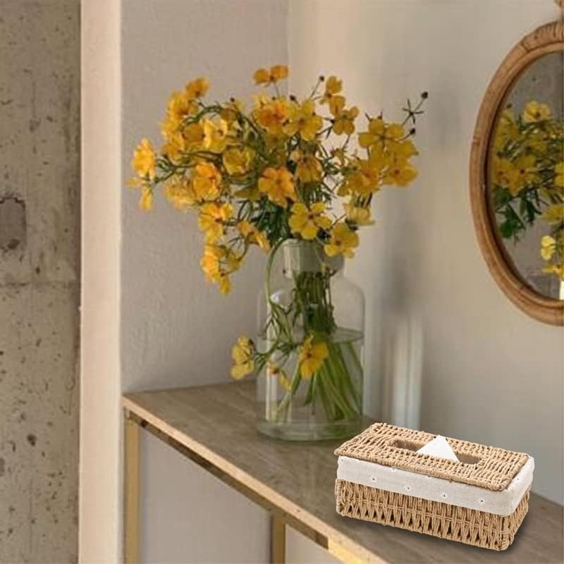 Lysldh Creative Handmade Ribarska kutija za tkivo kućne papire Košarica za pohranu kućnog dekoracija