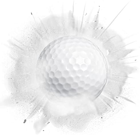 Izzo Golf Exploder Prank golf loptice 4-Pack - Golf šala Lopta, novost Plastična Eksplodirajuća Lopta sa sefom,