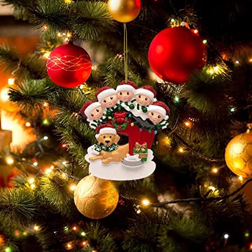Uskršnji ukrasi lot 1pcs božićno drvce Santa božićna zabava Likovi božićna porodica gnome ukras