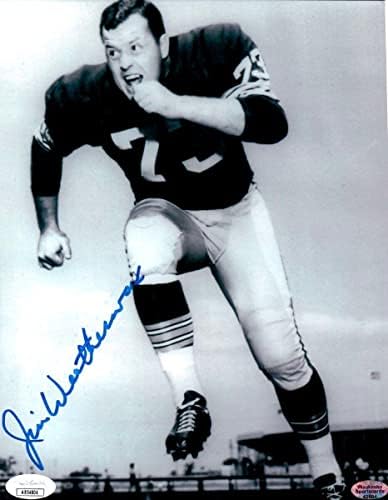 Jim Weatherwax potpisan autogramirani 8x10 Photo Green Bay Packers JSA AB54804 - AUTOGREM NFL fotografije