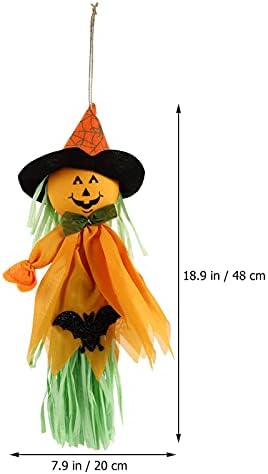 Prettyzoom Kip Decor 3pcs Halloween Witch Ornament Slatka vještica lačica za lutke za Halloween Haunted