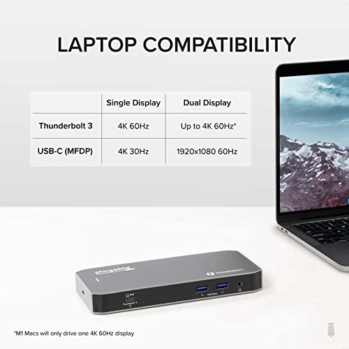 Priključni USB - C i Thunderbolt Dock-40Gbps sa punjenjem od 96W, kompatibilan sa Mac i Windows prenosnim računarima,