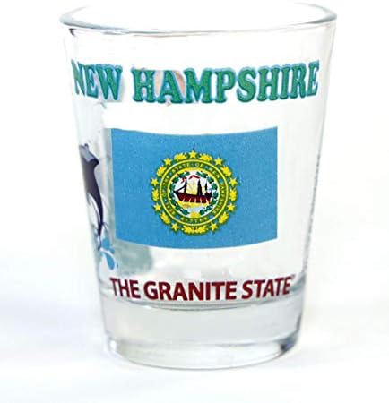 New Hampshire The Granite State All-American Collection Shot Glass