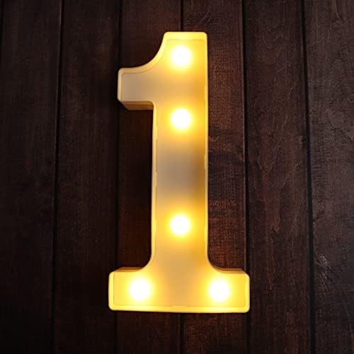 Svjetlo svjetlo stojeći plastike Wihte viseća slova pismo toplo LED up svjetla Home Decor velika