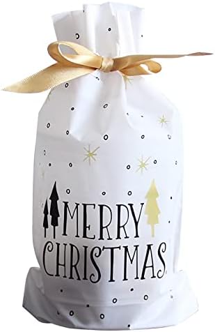 Party Favori za djecu 3-5 višebojne božićne torbe za višebojne za višekratnu upotrebu s vrpcom 50 Grof