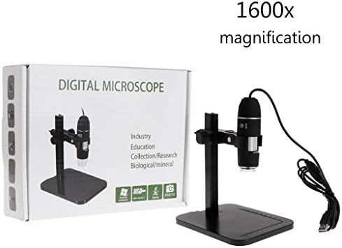 Keaiduoa High Definition 1600X 8LED USB digitalni mikroskop lupa Kamera endoskop sa držačem nosača ravnala