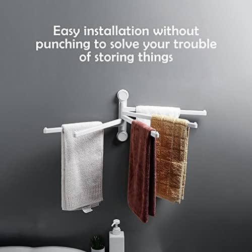 Držač za sušenje posuđa za counter kupaonice rotirajuće barove za ručnik za kuhinjski nosač na zidu i sa pet stalak