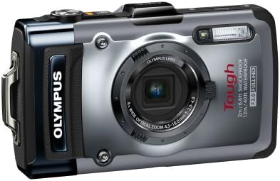 Olympus tg-1ihs 12 MP vodootporna digitalna kamera sa 4x optičkim zumom, srebro