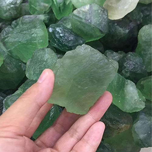 DIGSHENG 100g prirodni zeleni fluorit grubi kamen rock šljunak sirovog kvarcnog kristalnog mineralnog