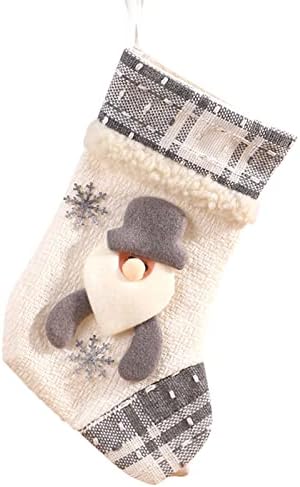 Vintage božićne staklene ptice božićne čarape Veliki Xmas Čarape Dekoracije Santa Snowman