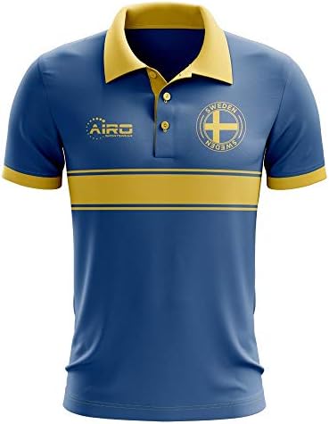 Airosportswear Švedska Konceptna Traka Polo Fudbalski Nogometni Dres Majice