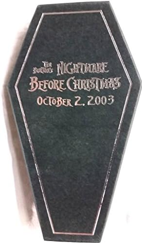 Noćna mora prije Božića Jack Ornament & Jack O fenjer Pin Set 2003