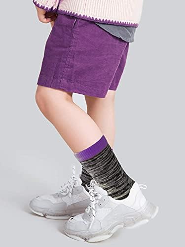 Jamegio Toddler Kids Boys Girls Modne pamučne čarape Soft čarape za posade za 2-14 godina Dječji dječaci -12