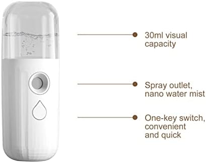 Mini ovlaživač, prijenosni punjivi raspršivač lica, nano za prskanje lica magla, zgodna mašina