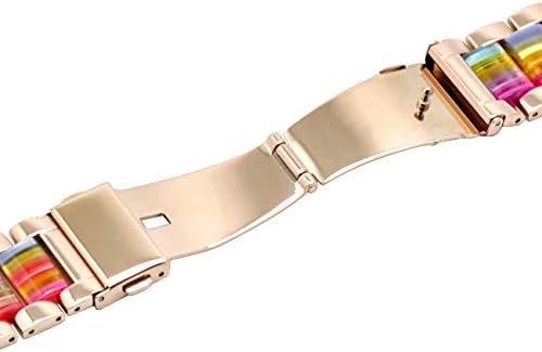 Junan kompatibilan s Apple Watch Band 42mm 44mm 45mm 49mm Rose Gold Rainbow Small narukvica za