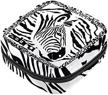 Zebra torba za šminkanje, kozmetička torba, prenosiva toaletna torba za žene i djevojčice