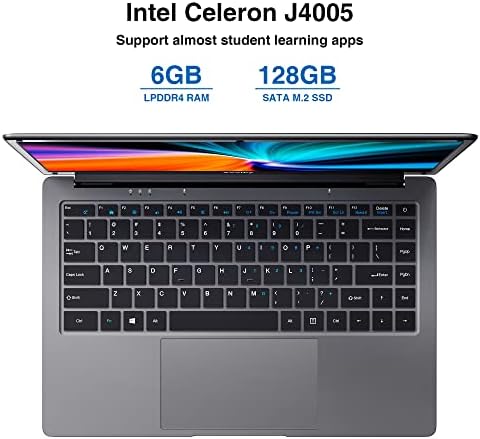 Coolby Windows 10 laptop računar, 14,1 inčni 6GB DDR4 / 128GB SSD notebook računar, Intel J4005
