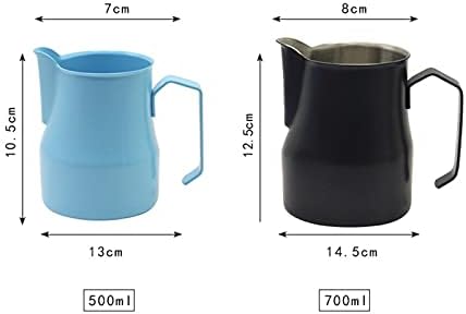 Posuda za umak Vrč za mlijeko 500ml / 700ml pjenušavi Vrč od nehrđajućeg čelika Pull Flower Cup Frother za