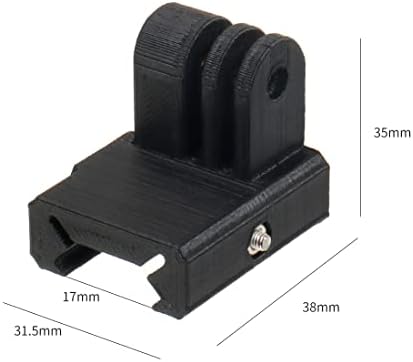 Feichao 3D štampano 20 mm nosač za montažu montirača Plate Kompatibilan je s dodatnim dodacima