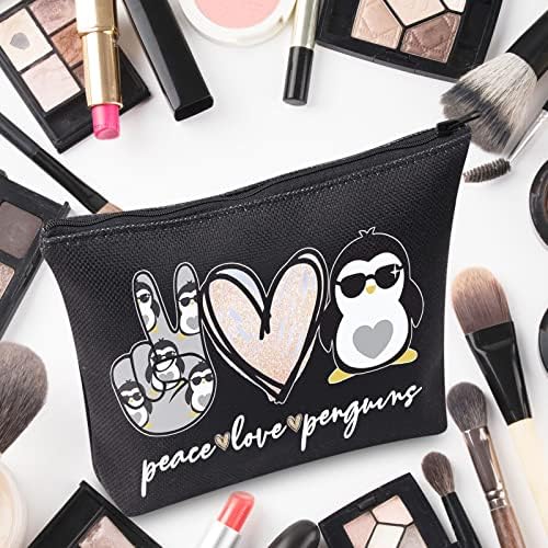 WZMPA Penguin tematska kozmetička torba pingvin ljubavnik Poklon mir Love Penguins šminka patentne patentne