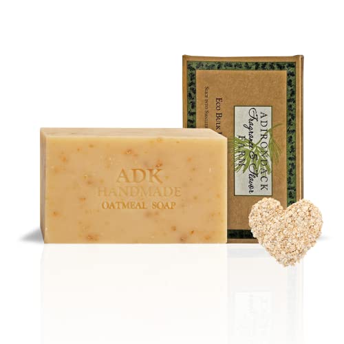 ADK Oatmeal sapun - prirodni sapun Za Ekcem & osjetljiva koža sa Adirondack Farm cimetom & amp;