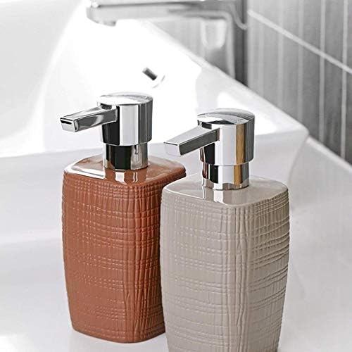 Zcxiyu sapun raspršivač kvadratne keramičke sapunice kuhinja kupatilo posuđe sapuna sa sapunom pumpe za tuširanje gel šampona pumpa za pumpa za sapun sa sapunom za pumpa za pumpa sa sapunom
