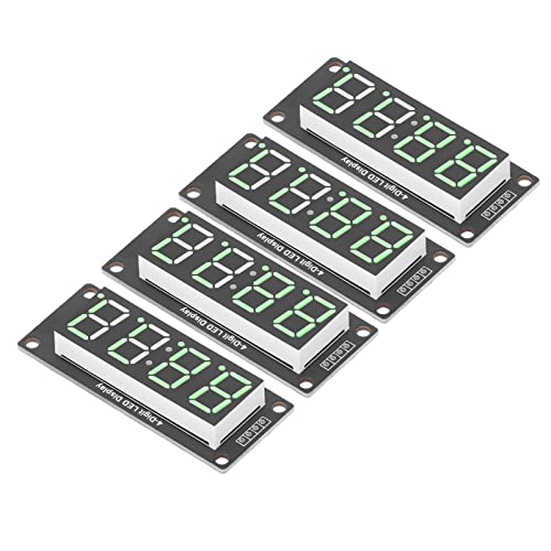 4kom 4 cifre cijev LED displej 7 segmenata sat modul PCB odbora 5V za LED digitalni displej
