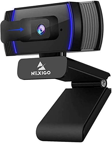 NexiGo N930AF 1080p Web kamera sa mikrofonom i poklopcem za privatnost, autofokus, smanjenje