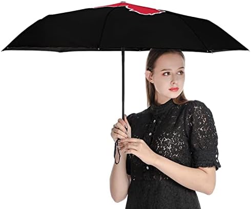 Volim Venecuela Travel Umbrella Windproof 3 Folds Auto Open Close Folding Umbrella for Men Women