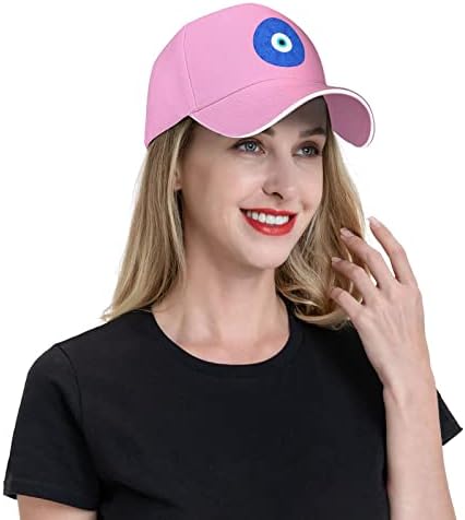 Plava grčka zla oka bejzbol kapa muške traper kapa za pranje žene za pravljenje žena za ribolov