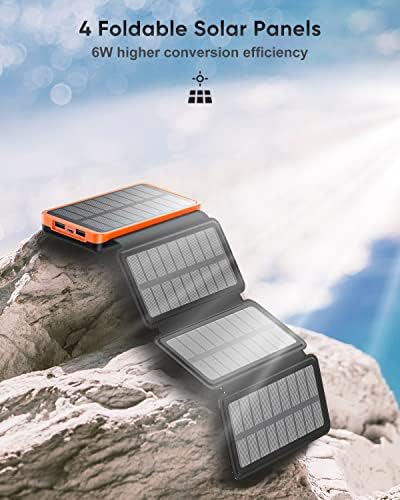 Hiluckey 25000mah solarni Punjač sa 4 solarne ploče 3a Power Bank / Hiluckey Solar Power Bank
