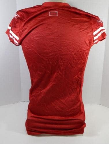 2011 San Francisco 49ers Blank Igra izdana Crveni dres Reebok 44 DP24131 - Neintred NFL igra