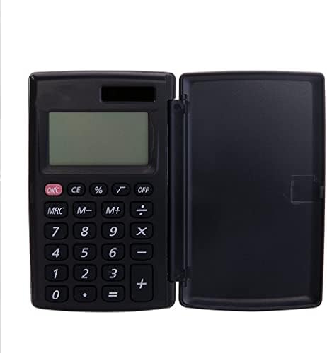 Ganfanren Prijenosni kalkulator džep mini kalkulator mali 8-znamenkasti poklopac solarna solarna snaga