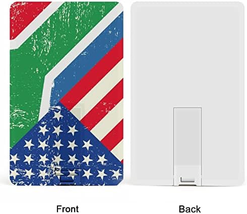 Zastava American Južna Afrika USB Flash Drive Kreditna kartica Dizajn USB Flash Drive Personalizirani