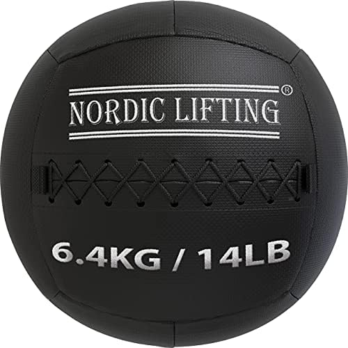 Nordic Lifting Slam Ball 20 LB paket sa zidnom loptom 14 lb