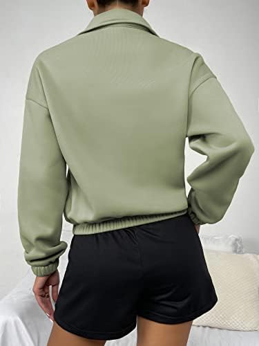 Soly Hux ženska ležerna dukserica prednji džepni pulover s dugim rukavima