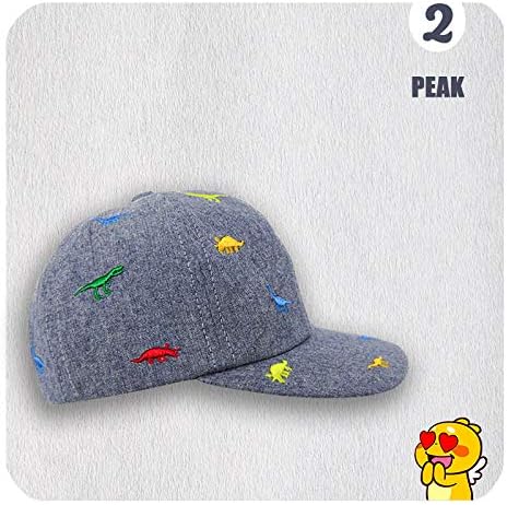 Dječaci bejzbol hat toddler kamiondžija Podesiva Snapback Sun Hat bejzbol kapa za dječje djece za mališane 1-8