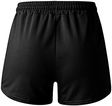 Seaintheson Žene Ležerne pamučne kratke hlače Žene Ležerne ljetne vježbe Joga Atletski sportski pješački