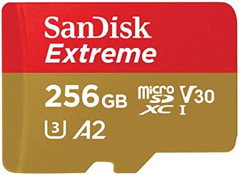 SanDisk Extreme 256GB UHS-I U3 microSDXC memorijska kartica sa SD adapterom