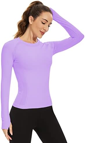 Mathcat Workhout majice za žene kratki rukav, vrhovi vježbanja za žene, brze suhe teretane Atletski