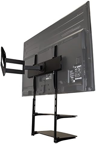 Mount-It! TV zidna polica za kablovsku kutiju, DVD player, AV komponente i dodaci, dvije police,