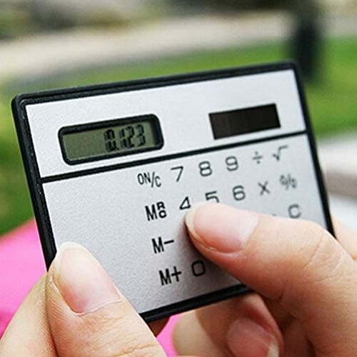 Nuobesty Cakulator Studentski kalkulator 4pcs Mini studenti Kalkulator džepne veličine solarne