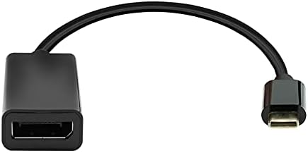 Proquend USB-C do DisplayPort adaptera 20cm crna