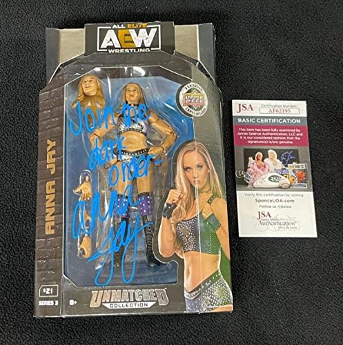 Anna Jay potpisan i upisana akcija AEW Series 3 Akcija 21 JSA COA WWE - autogramene MLB figurice