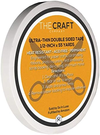 The Craft Co. 1/4 ultra tanka za obnavljanje tkiva, dvokrevetna, trajna, zanata papira, rezanje i rezanje,