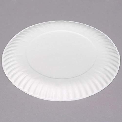 Savršeni Stix 9 nepremazani papirni tanjiri-bijeli, pakovanje od 200