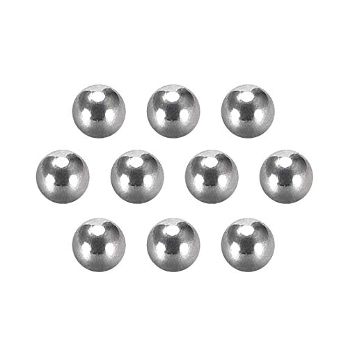Uxcell preciznost 304 nehrđajući čelični kuglice od nehrđajućeg čelika 9/64 inča G5 10pcs
