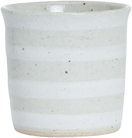 Koyo Pottery K7-19 Tumbler, bijeli, plavi, prečnik 3,5 x visina 3,4 inča x 2, pogranične čaše