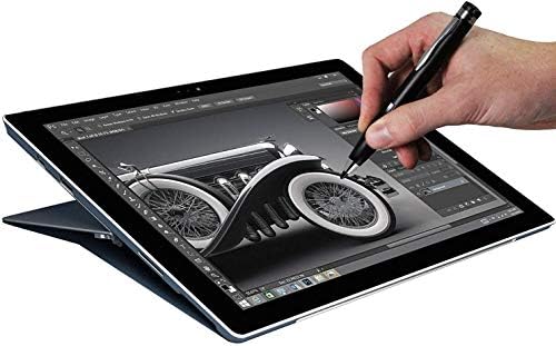 Bronel Black Mini fine tačke digitalne aktivne olovke Stylus kompatibilan sa Acer Chromebook
