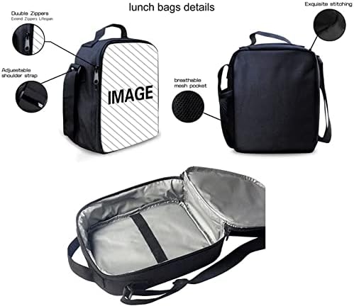 Gongbawa Sea Otter 3 u 1 ruksak sa termo kutijom za ručak i olovkama torbica, Školska torba i setovi torbi za